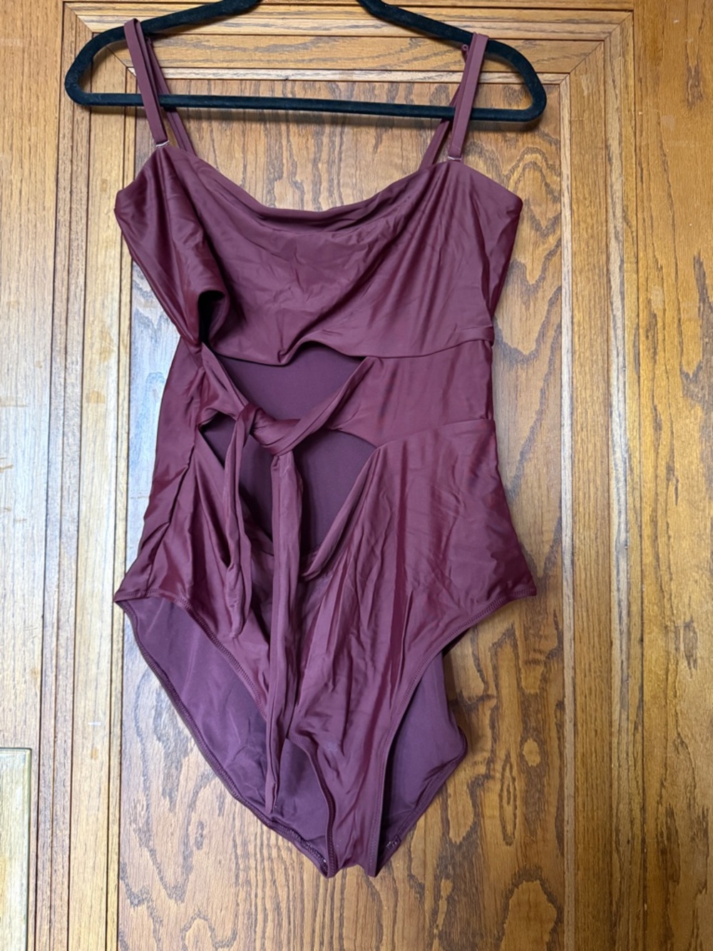 aerie One-Piece Swimsuit in Deep Burgundy